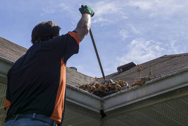 Stop DIY Blocked Gutter Cleaning in Cherry Willingham
